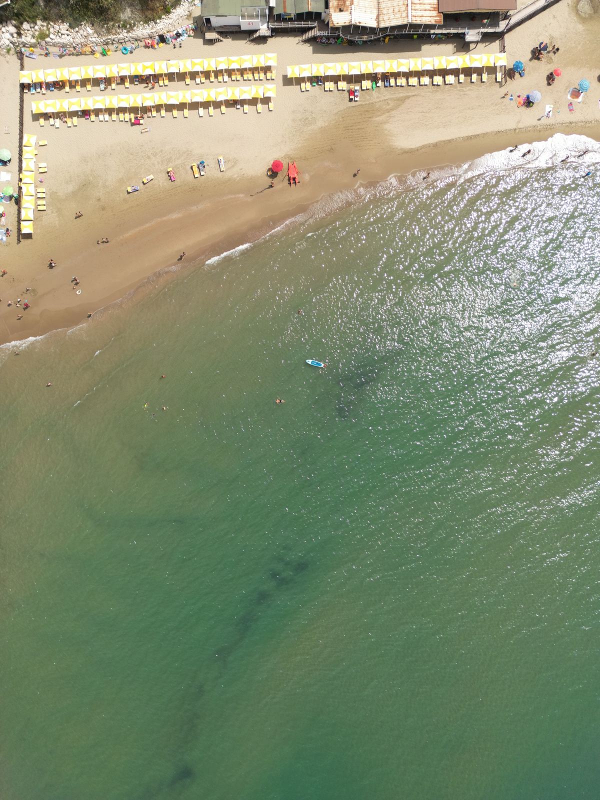 Aerial photograph of Anzio, Lazio — Flesh Sand by Raffaele Ferrari