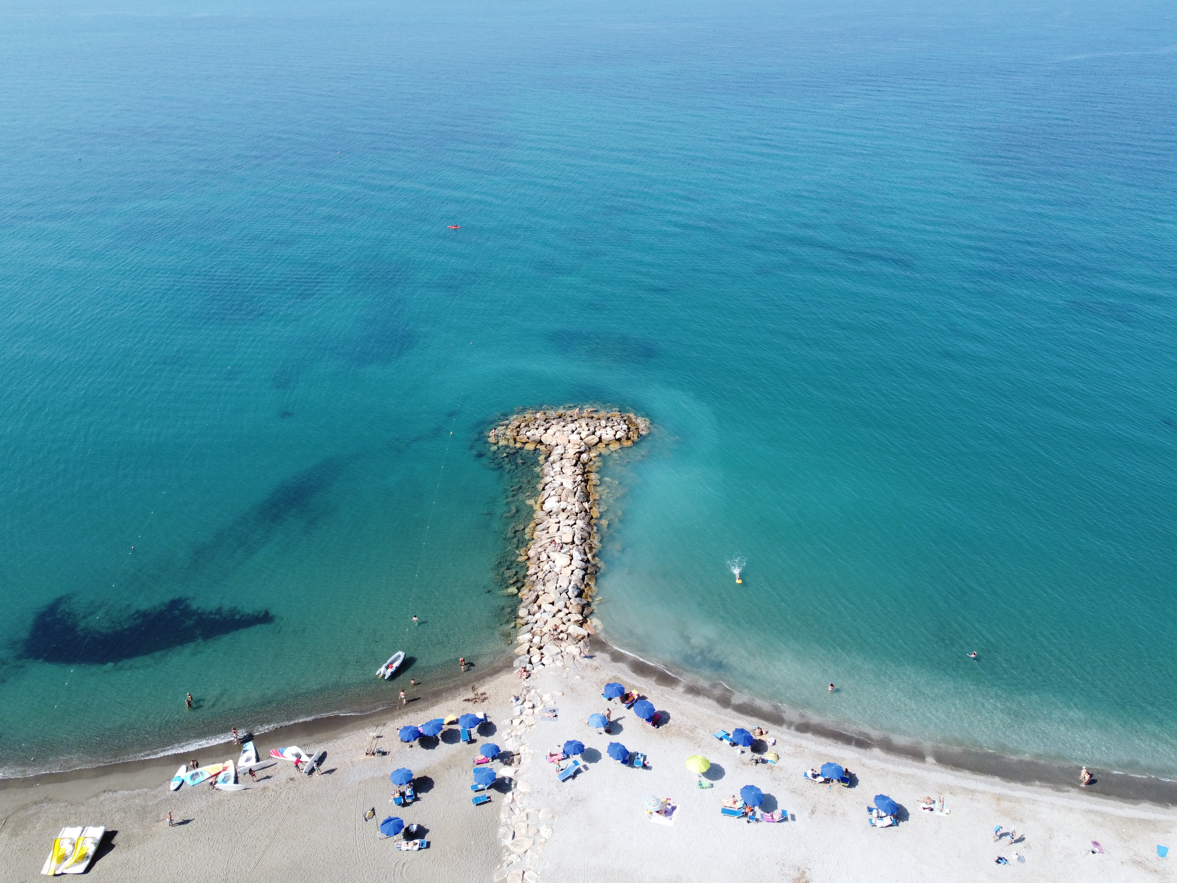Aerial photograph of Le Gorette (Spot 1), Cecina, Toscana — Flesh Sand by Raffaele Ferrari