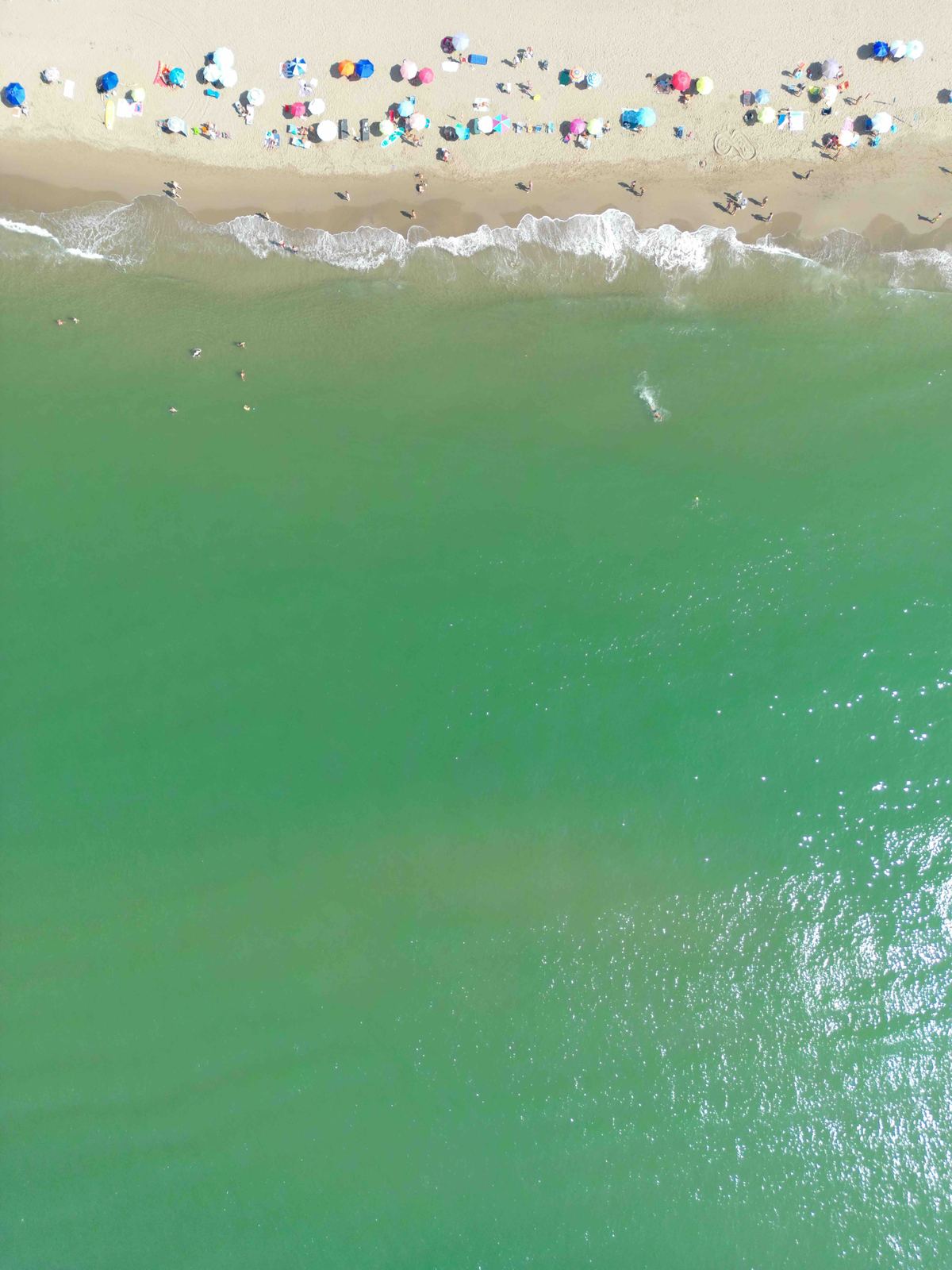 Aerial photograph of Le Rocchette, Castiglione della Pescaia (GR), Toscana — Flesh Sand by Raffaele Ferrari