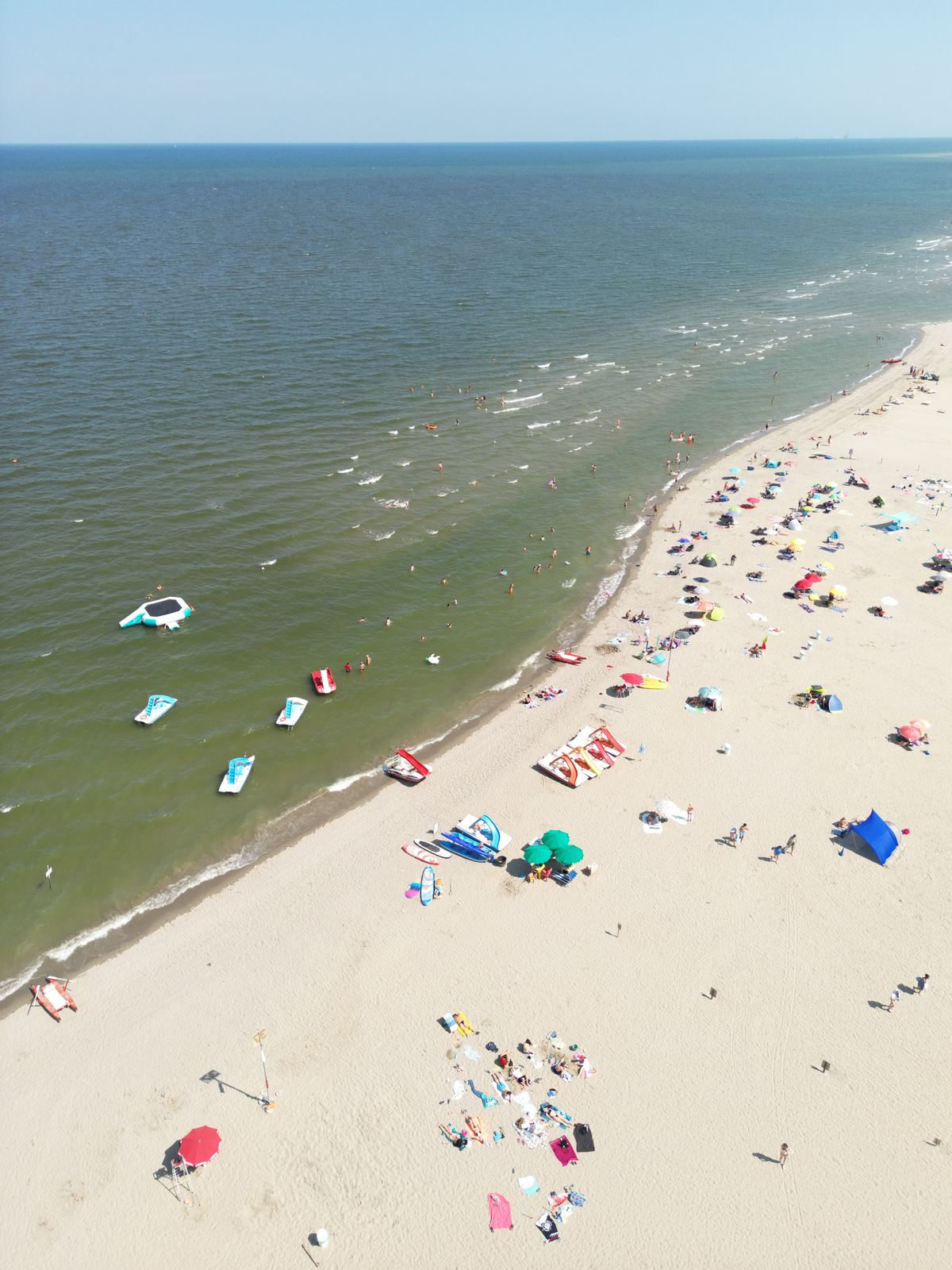 Aerial photograph of Lido degli Estensi, Comacchio (FE), Emilia-Romagna — Flesh Sand by Raffaele Ferrari