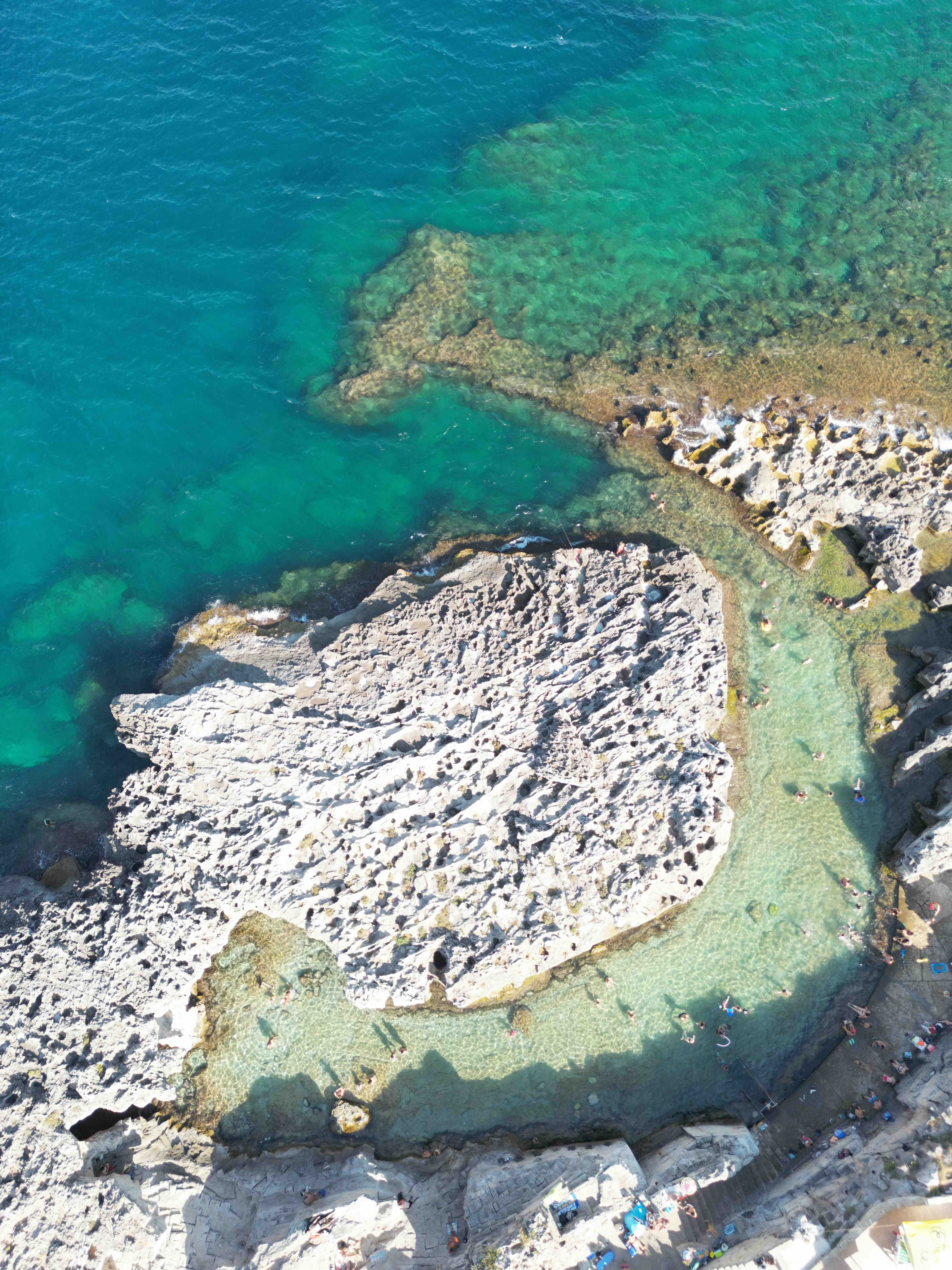 Aerial photograph of Marina Serra, Tricase (LE), Puglia — Flesh Sand by Raffaele Ferrari