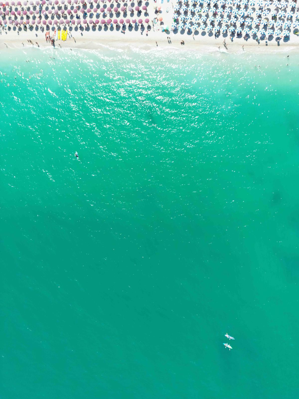 Aerial photograph of Sirolo, Marche — Flesh Sand by Raffaele Ferrari