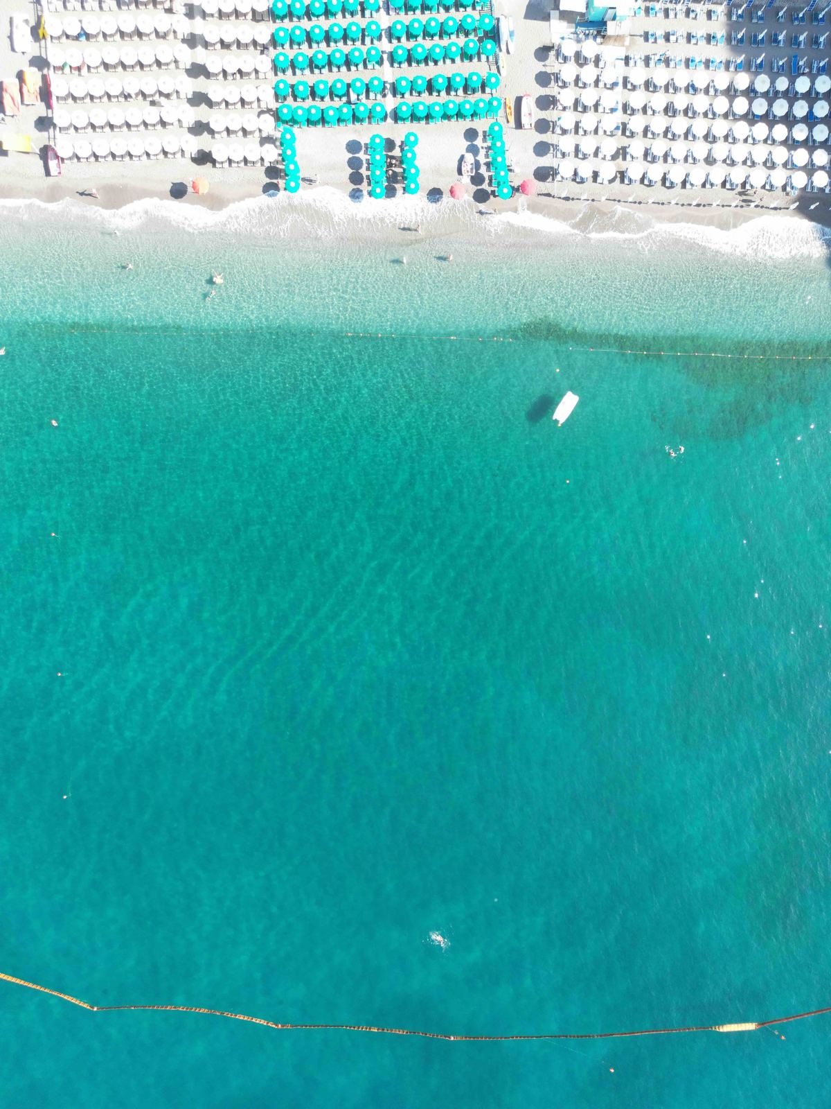 Aerial photograph of Spiaggia di Minori, Minori (SA), Campania — Flesh Sand by Raffaele Ferrari