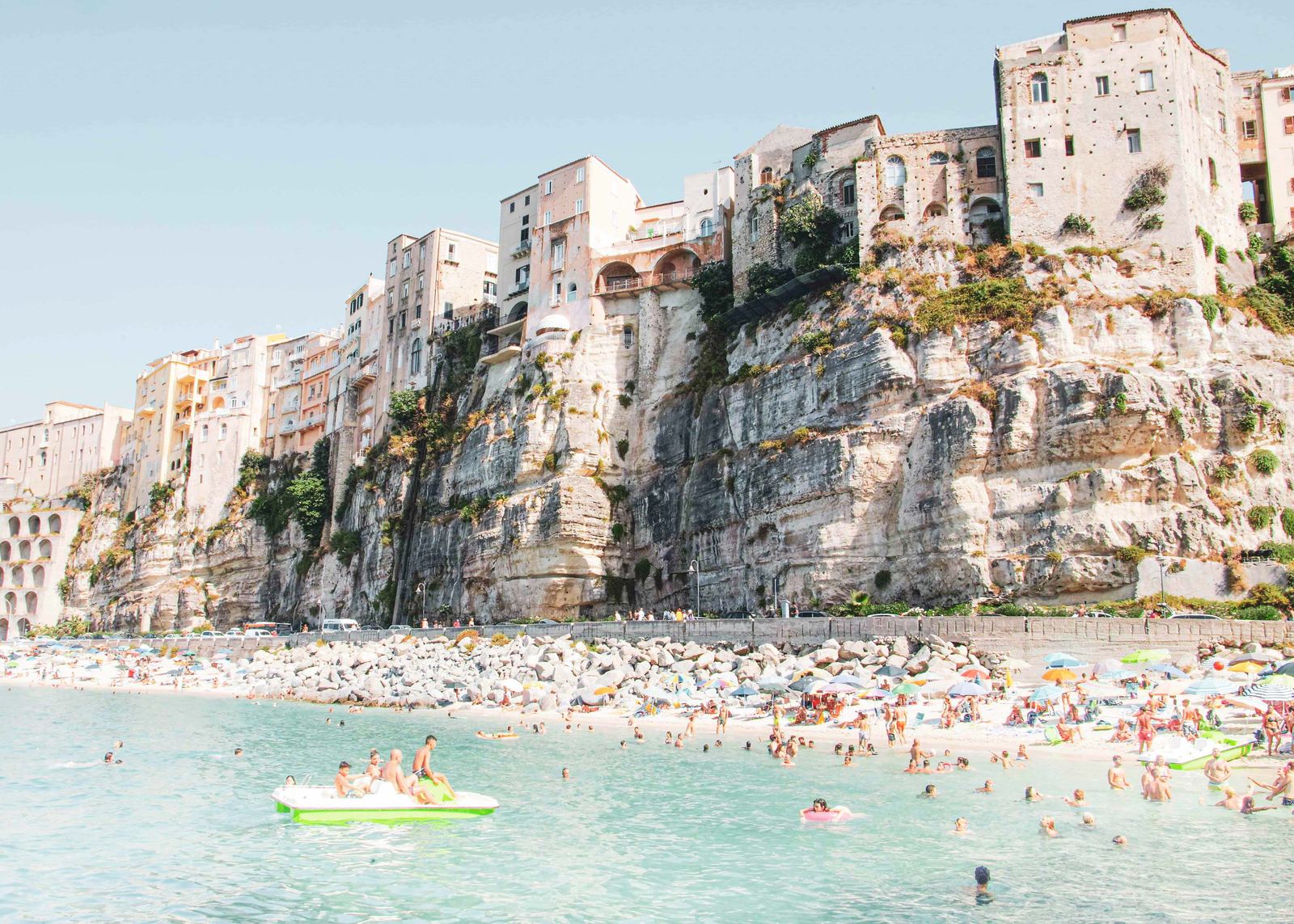 Aerial photograph of Tropea, Tropea (VV), Calabria — Flesh Sand by Raffaele Ferrari
